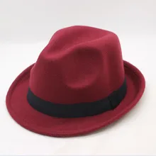 BING YUAN HAO XUAN Новая модная мужская фетровая шляпа Британский стиль шляпа Трилби ретро классический дерби котелок джаз шляпа Повседневная Женская фетровая шляпа