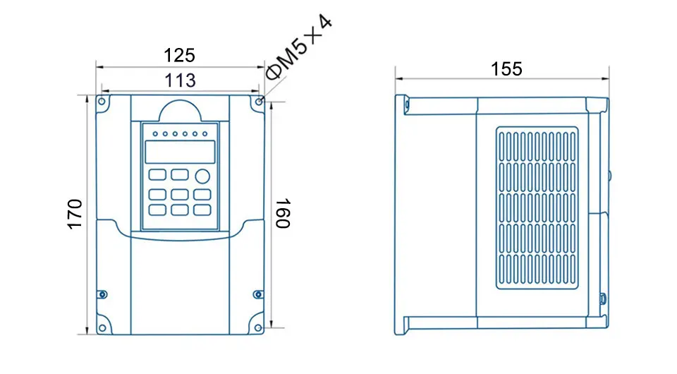 2.2KW ER20 DIY шпиндель с водным охлаждением ЧПУ мотор шпинделя 4 подшипника и 2.2kw VFD/инвертор частоты и 80 мм кронштейн шпинделя зажим