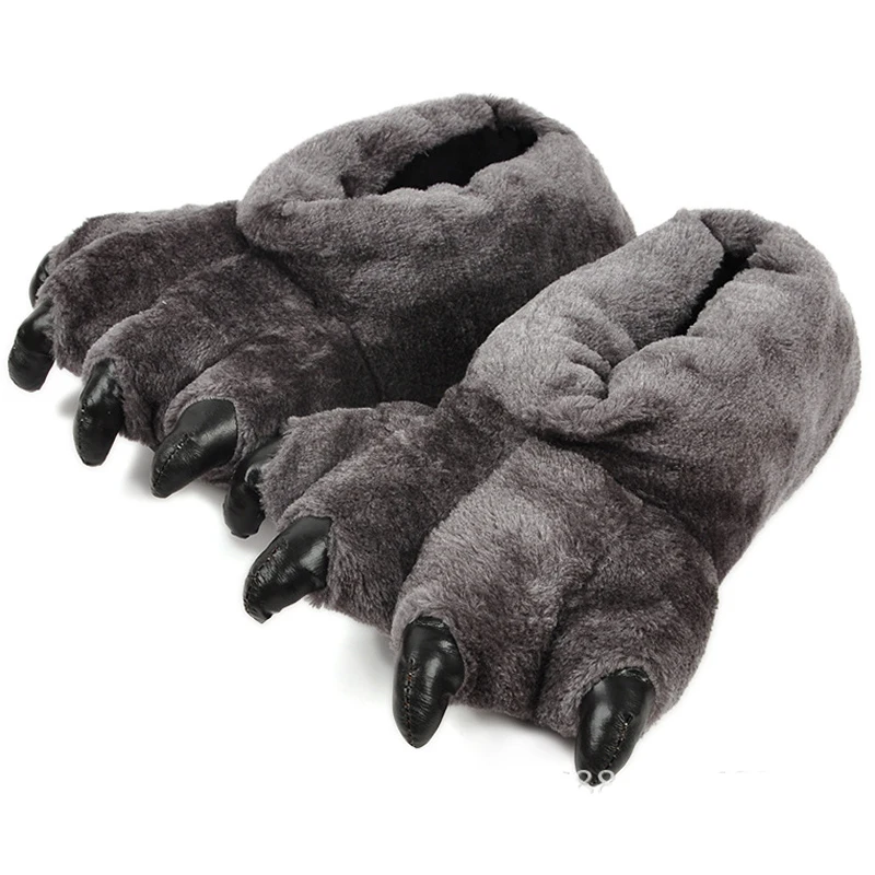 bear claw slippers