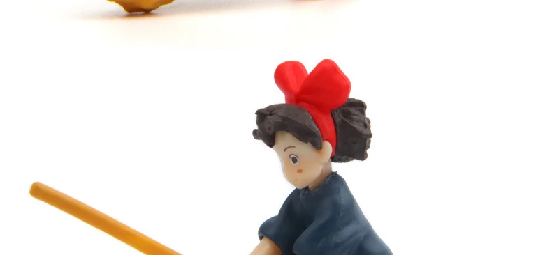 Kiki JiJi Black Cats Action Figures Japan Anime Kiki's Delivery Service Model Dolls Decor Figurines Toys Landscape Cartoon Gifts_15
