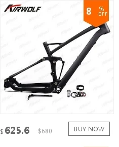 Clearance Airwolf new Carbon MTB boost Frame 29er Carbon bike frame 148*12mm frameset avaliable size S/M/ L 160mm brake BOOST bike frame 9