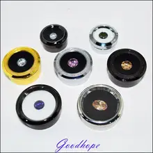 30/Лот свободный Алмазный Дисплей держатель Чехол драгоценный камень шоу хранения для ювелирных изделий из драгоценных камней и бусин контейнер 42*18 мм сплав коробка