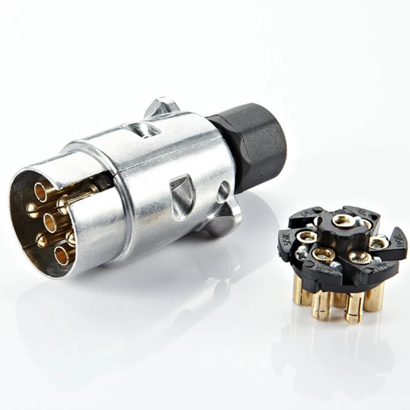 7 Pin Аксессуары Towbar протектор 12V автомобиль прочный прицеп розетка из