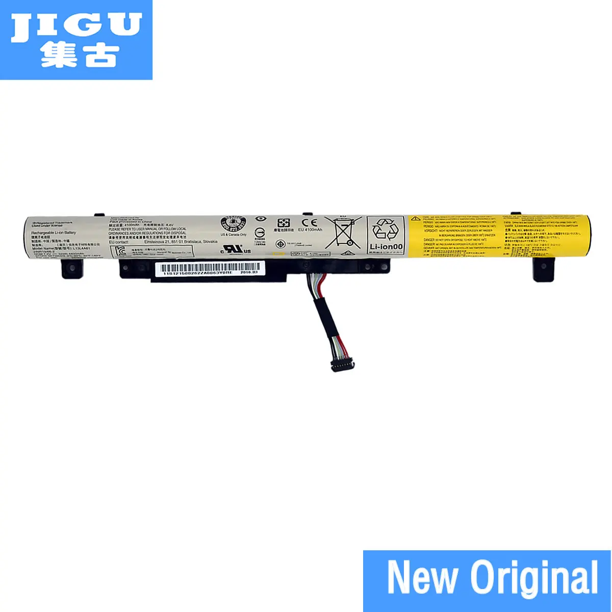 Оригинальный аккумулятор JIGU L13L4A61 L13L4E61 L13M4A61 L13M4E61 L13S4A61 для ноутбука Lenovo Flex 2 14 15 14d 15d