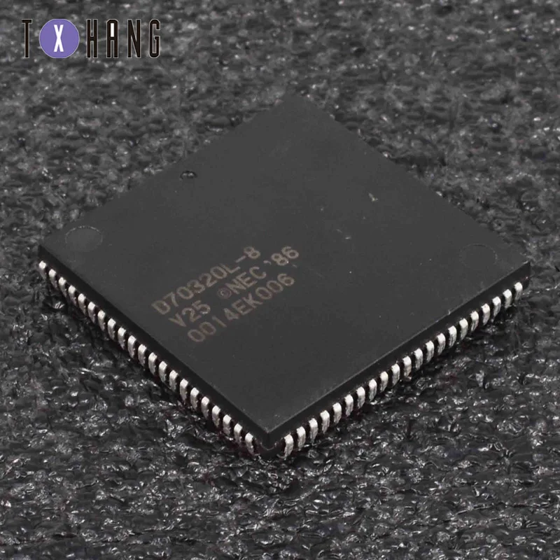 

1/5PCS D70320L-8 D7032 70320L PLCC V25TM Encapsulation:16/8-BIT 84PINS