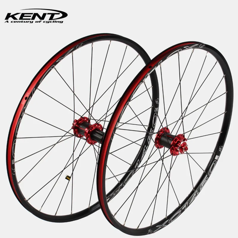 

KENT XC1450 mountain bike wheel set 26 27.5 inch carbon fiber barrel shaft QR135x142 hub 7 8 9 10 11 speed racing wheel set