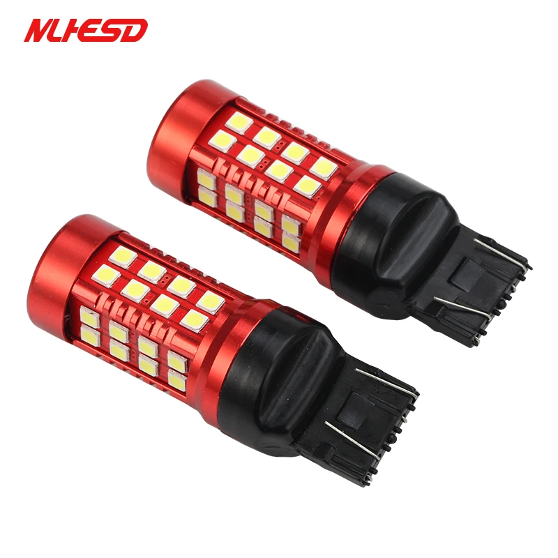 10 шт. T20 7440 7443 W21/50 Вт 36SMD 3030 светодиодный автомобиль сигнала поворота Стоп-сигнал