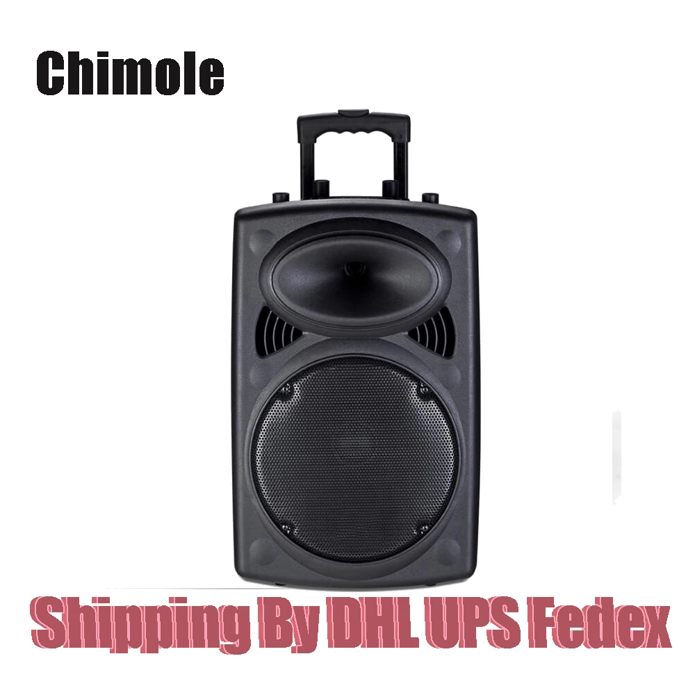 

Outdoor Stereo 12-inch High-power Square Dance Card Portable Speaker Storage Battery Trolley Dancing Bluetooth Speaker