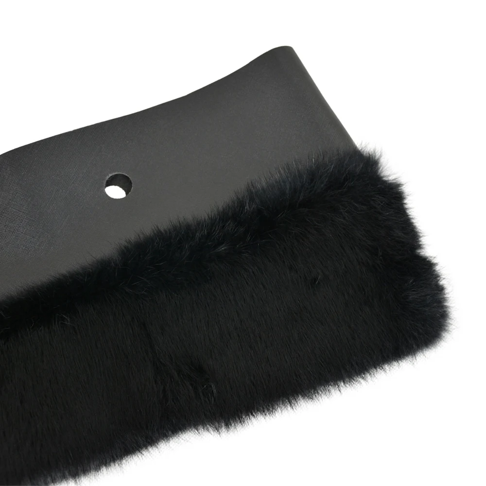 2018 New Women Bag Decoration Real Rabbit Fur Trims Plush Trim for Chic O BAG Thermal Plush Fit for Ochic Obag