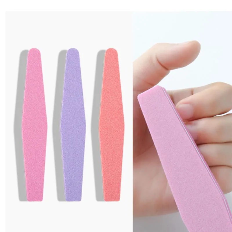

100/180 Professional Nail Files Reusable Buffer Buffing Double Sided Sponge File Grinding Polishing Manicure Nail Art Tool