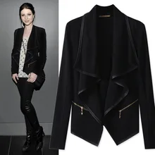 Fashion women’s clothing Autumn Clothing New Pattern Show Thin Thin Section Suit Cardigan Irregular Loose Coat Woman jacket 09