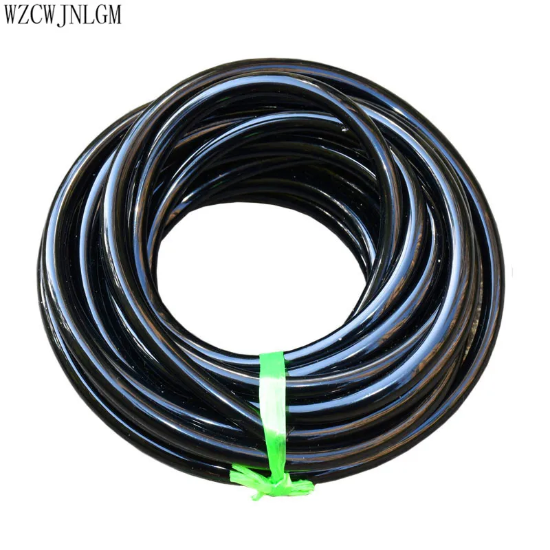 Садовый полив 4/7 мм черный мини шланг капельное орошение в теплице 5 м|hose drip|drip