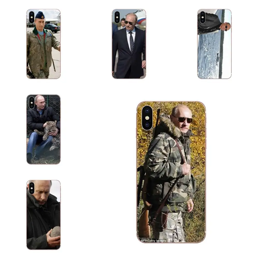 

Hybrid President Putin For Xiaomi Redmi Note 2 3 3S 4 4A 4X 5 5A 6 6A Pro Plus TPU Mobile Shell