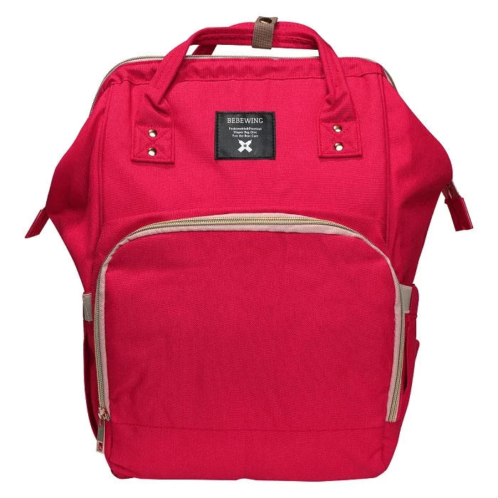 Модный рюкзак для подгузников, Большая вместительная сумка для мамы и ребенка, многофункциональные водонепроницаемые уличные дорожные сумки для подгузников для ухода за ребенком - Цвет: B0005