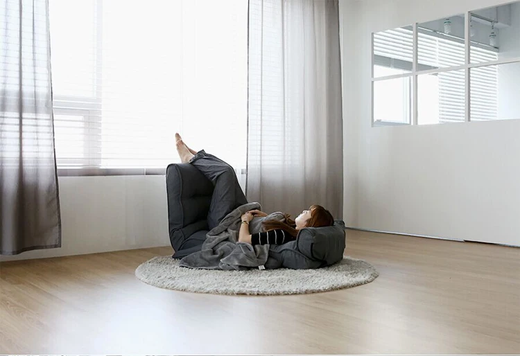 Луи моды фасоли мешок диваны японский ленивый диван складной стул спальня татами кровать окно
