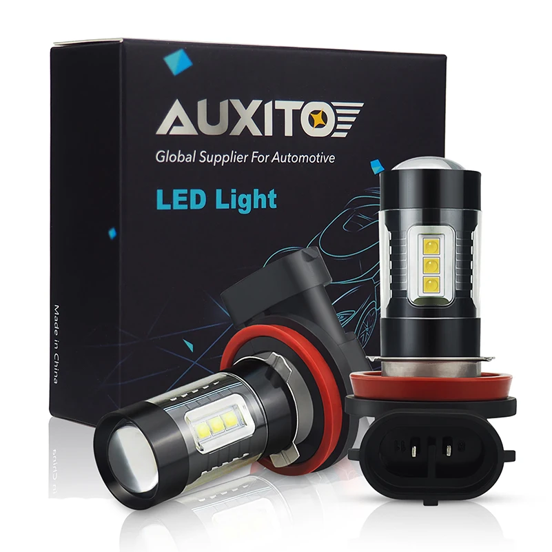 

AUXITO 2x Car Fog Light H16JP H11 H8 H9 6500K White For Nissan Tiida Note Teana Qashqai Navara Juke Primera Patrol Versa Xtrail