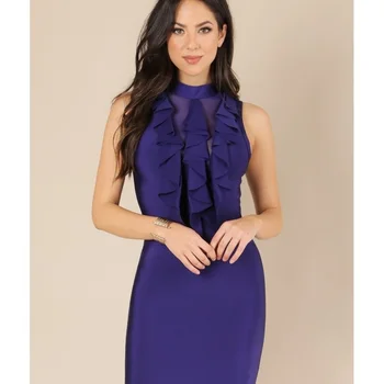 

Purple Womens Bandage Dress off shoulder Ruffle Girl Short Summer Dress Briefs Yellow White Party Dresses Sleeveless Gown