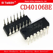 10PCS HD14584BP DIP Hex Schmitt Trigger new