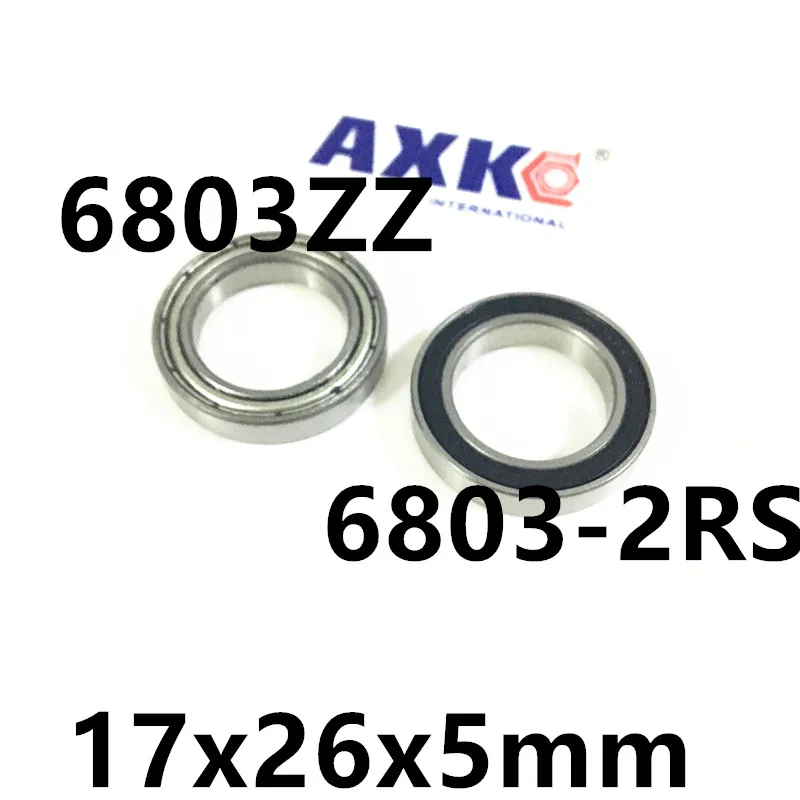 

2018 Direct Selling Thrust Bearing Rodamientos 6803z Bearing Abec-1 17x26x5mm Metric Thin Section 6803zz Ball 6803-2rs 61803zz