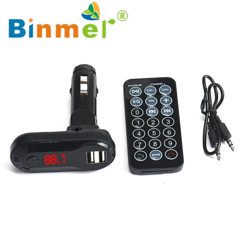 Bluetooth Wireless FM Transmitter MP3 Player Handsfree Car Kit USB TF SD Remote_KXL0623 audio-player : image Bluetooth Wireless FM Transmitter MP3 Player Handsfree Car Kit USB TF SD Remote_KXL0623 audio-player