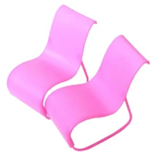 AINY-2 штук миниатюрные рокерские стулья мебель для кукольного домика пляжное кресло-качалка