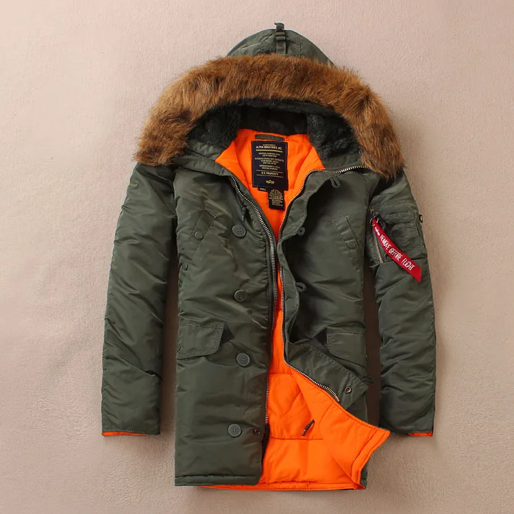 Alpha alpha for n3b n 3b male slim with a hood thickening military winter clothes wadded jacket cotton padded jacket cotton|n3 ds|jacket huntingjacket casual | АлиЭкспресс