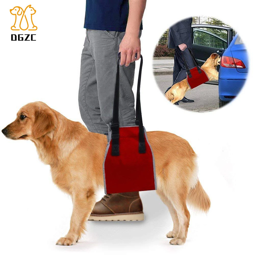 Dog Lift Harness Sling ACL Brace Limping Help Up Aid Veterinarian Approved Dog Lift Harness Sling ACL Brace Limping Help Up Aid Veterinarian Approved