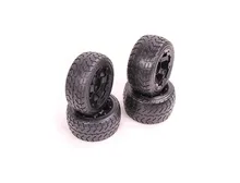 Front & Rear highway-road wheel set For 1/5 HPI Baja 5B 5T