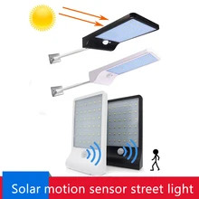 36 светодиодный уличный фонарь солнечной энергии PIR лампы для датчика движения светильник настенный водонепроницаемый уличный садовый светильник безопасности