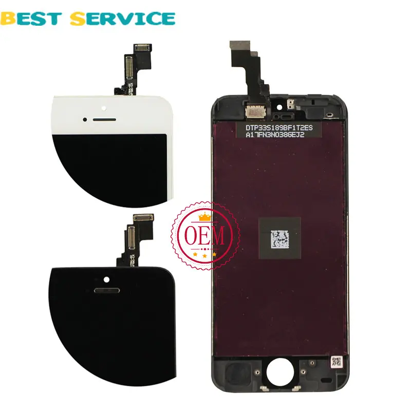 

LCD For iPhone 5S 5c 5 LCD Display with Touch Screen Digitizer Assembly Black/White + Tools Free Shipping