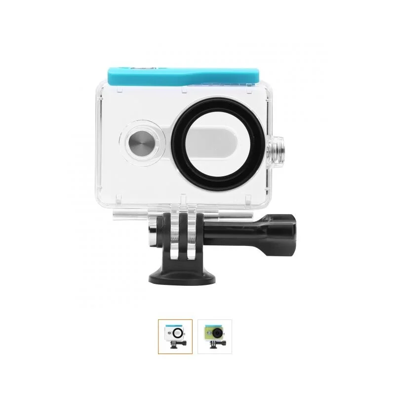 Original Xiaoyi Waterproof Housing Case for Xiaomi Yi Camera Diving 45m under water + Lens cover Xiao Mi Yi xiaoyi Accessories Original Xiaoyi Waterproof Housing Case for Xiaomi Yi Camera Diving 45m under water + Lens cover Xiao Mi Yi xiaoyi Accessories