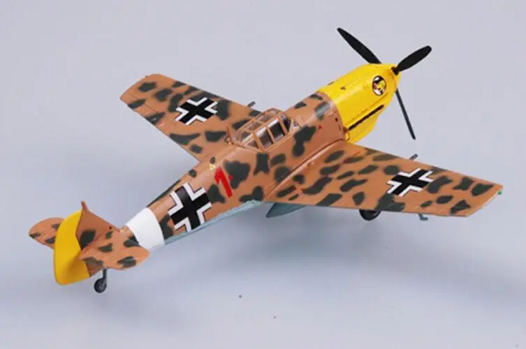 Вторую мировую войну Messerschmitt BF 109 E 7 Trop II/JG27 самолета 1/72 отделка easy Model Самолет| |