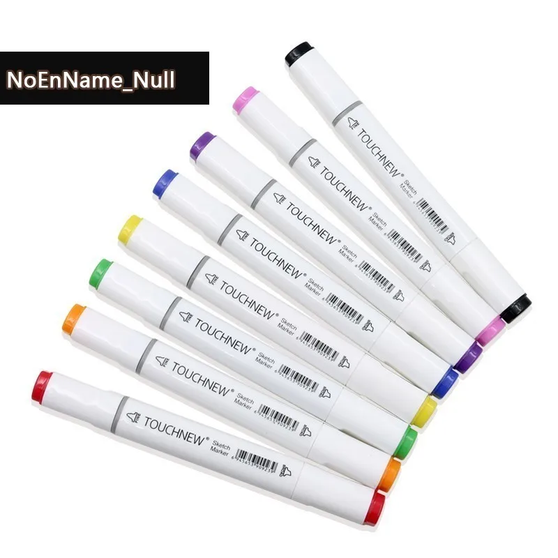 

Flash sale TOUCHNEW 60 80 pics/lot brand art pen oily alcohol Double Headed Professional Design painting Artist Sketch