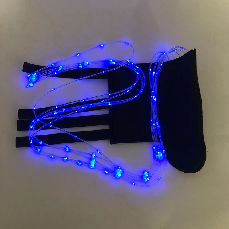 100cm długie LED jazda konna ogony dekoracji Luminous rury konie jazda konna siodło Halters produkty do pielęgnacji koni