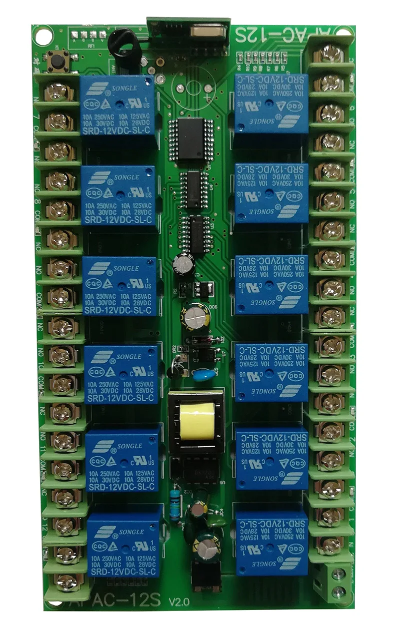 3000 м AC220V 12CH канал 12CH радио Управление; RF Беспроводной дистанционного Управление мостовой кран Системы приемник+ передатчик