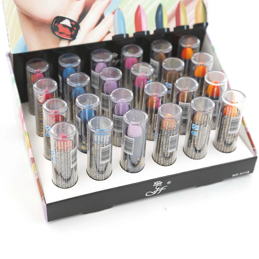 Lipsticks Quality Makeup 24 PCS 6 colors Magic Colour Temperature Change Color Lipstick H118 Lipsticks Quality Makeup 24 PCS 6 colors Magic Colour Temperature Change Color Lipstick H118