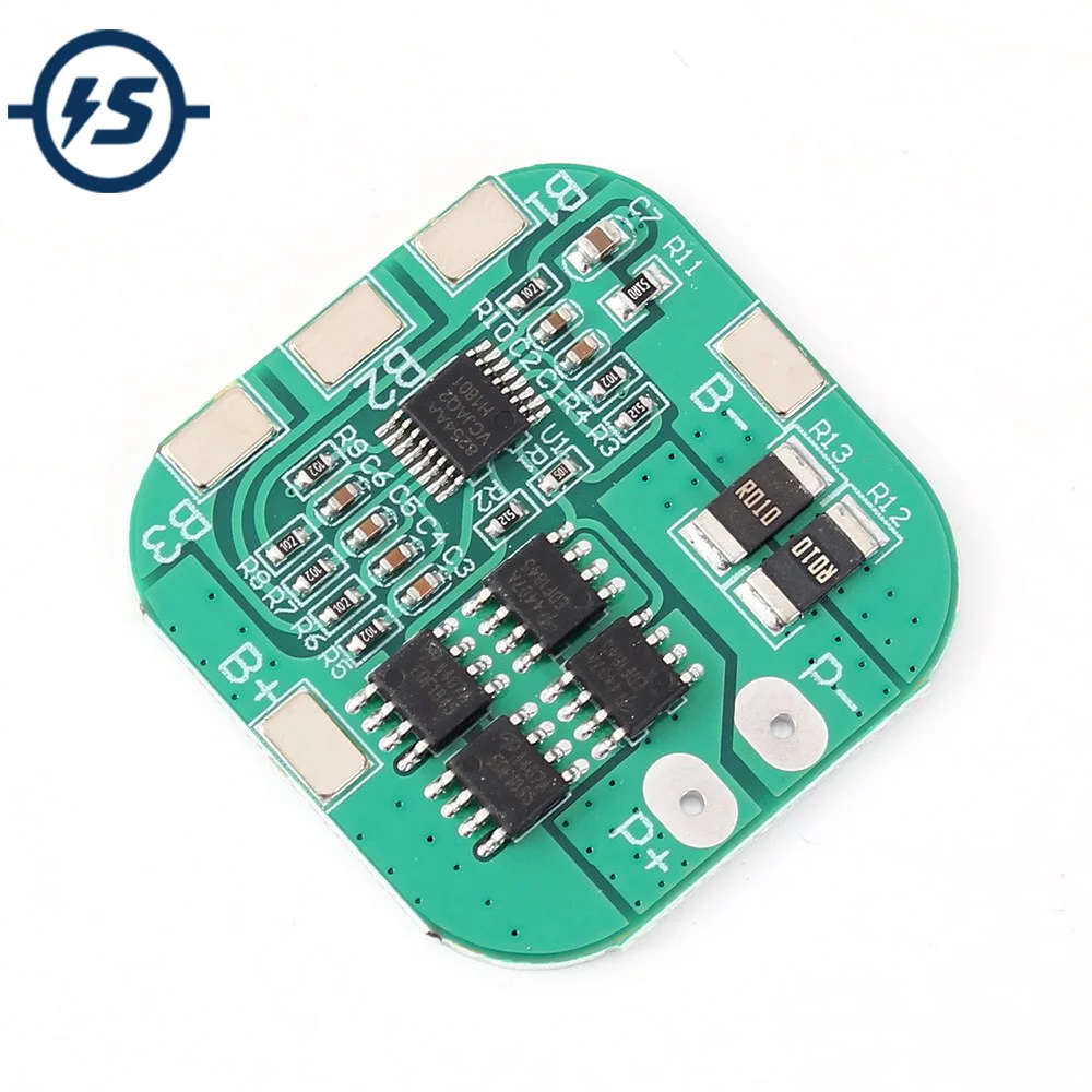 Литий-ионная литий Батарея Зарядное устройство доска Зарядное устройство Модуль+ Защитная плата защиты BMS электронный модуль 10A 14,8 V 16,8 V 4S 18650