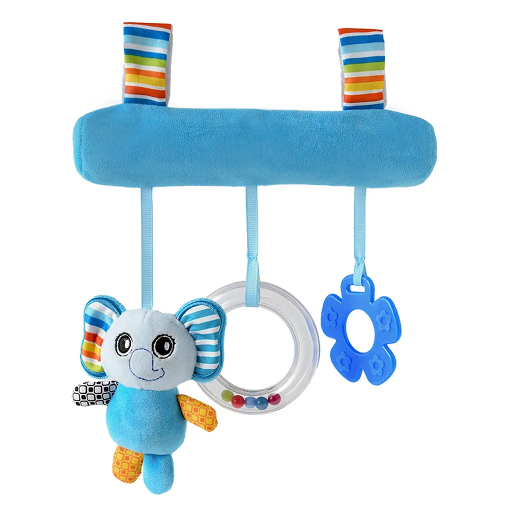Летняя новая детская коляска с рисунком из мультфильма и кровать спиральная Тележка сиденье коляска Висячие игрушки P40