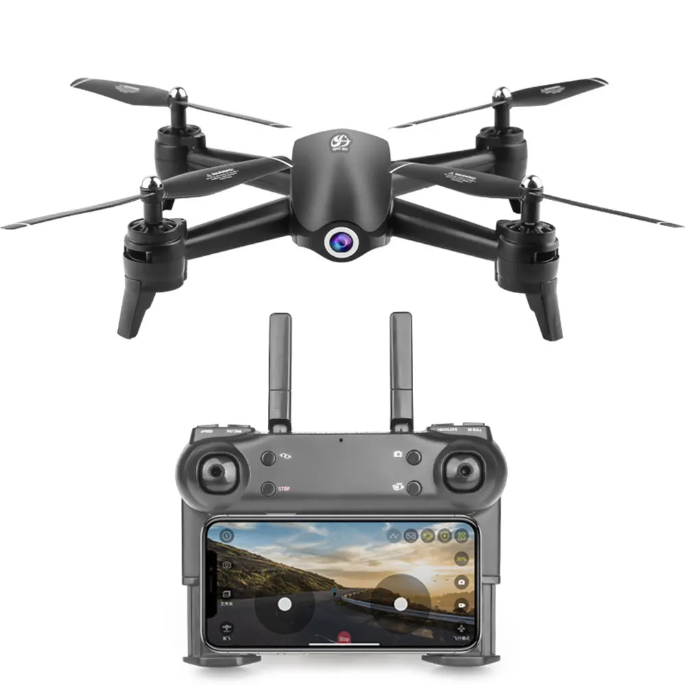S165 Интеллектуальный Радиоуправляемый Дрон WIFI FPV 720 P/1080 P/2 K HD Двойная камера долгое