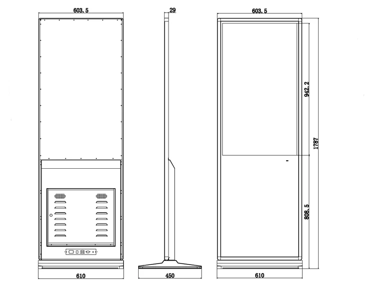 Windows I7 digital signage с киоском пола цифровой прибор с сенсорным экраном для рекламный цифровой дисплей