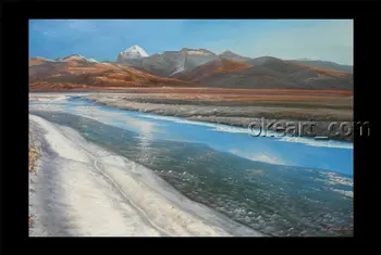 

Hand Painted Impressionist Landscape Oil Painting Seascape Home Decoration Wall Art Free Shipping