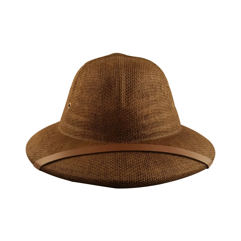 Новый 100% соломенный шлем ПИФ ведро шапки для мужчин и женщин Fedora Вьетнам война