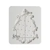 Luyou 1pcs Frame Silicone Mold Fondant Mould Cake Decorating Tools Chocolate Gumpaste Molds, Flower Sugarcraft, Kitchen Gadgets ► Photo 3/3