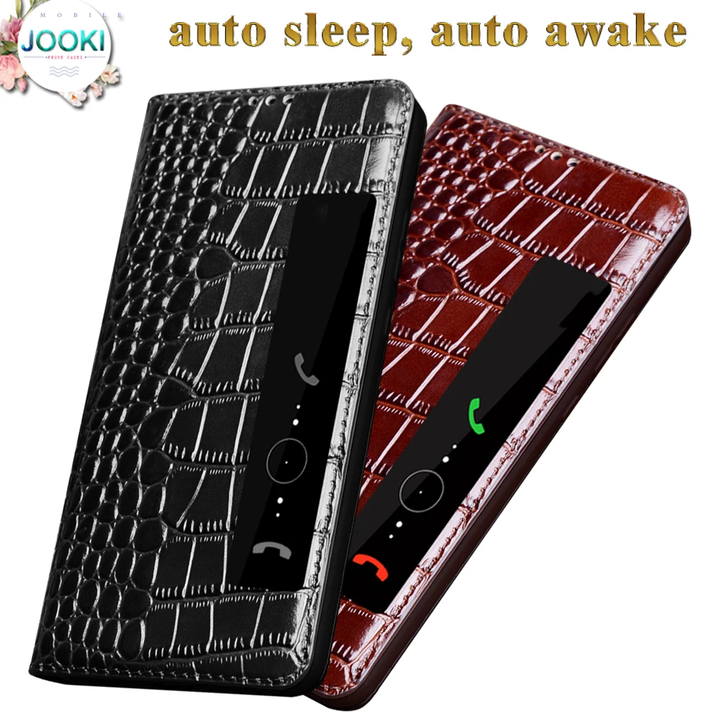 

Luxury Leather+ Silicone Window View Flip Case for Huawei Mate RS Porsche Design Sleep Wake UP Function Phone Cover NEO-AL00