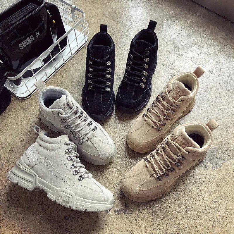 

Fashion Stitching and Studded Women's Martin Boots British Style Student Wild Casual Boots Spring and Autumn Winter Short Boots