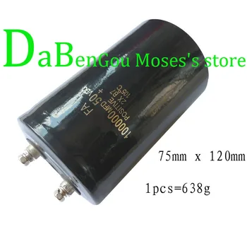 

50v 100000uf Electrolytic Capacitor Capacitance Radial 75x120mm 1pcs