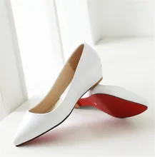 Keile Frauen Rotunterseiten Echte Leder Pumpen Sexy High Heels damen Sandalen Damen Schuhe Frauen Rote Sohle High Heels Nude schuhe