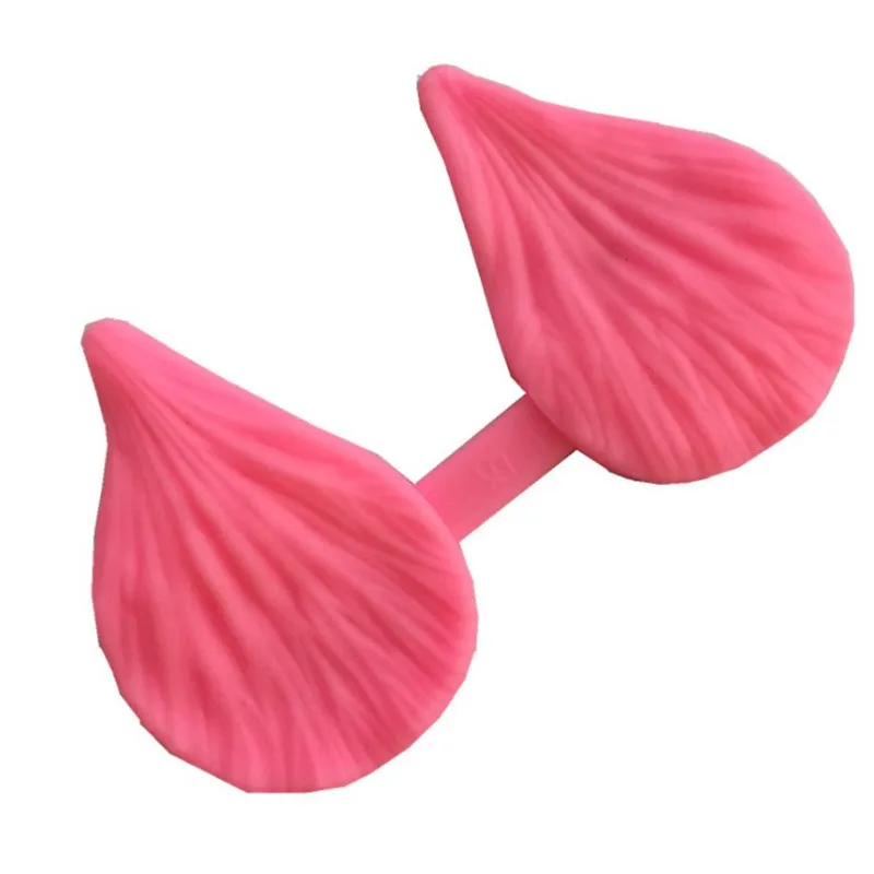 

fondant silicone mold 3D flower cooking wedding decoration baking Sugar Craft Molds Leaves DIY Cake fimo decorating tools