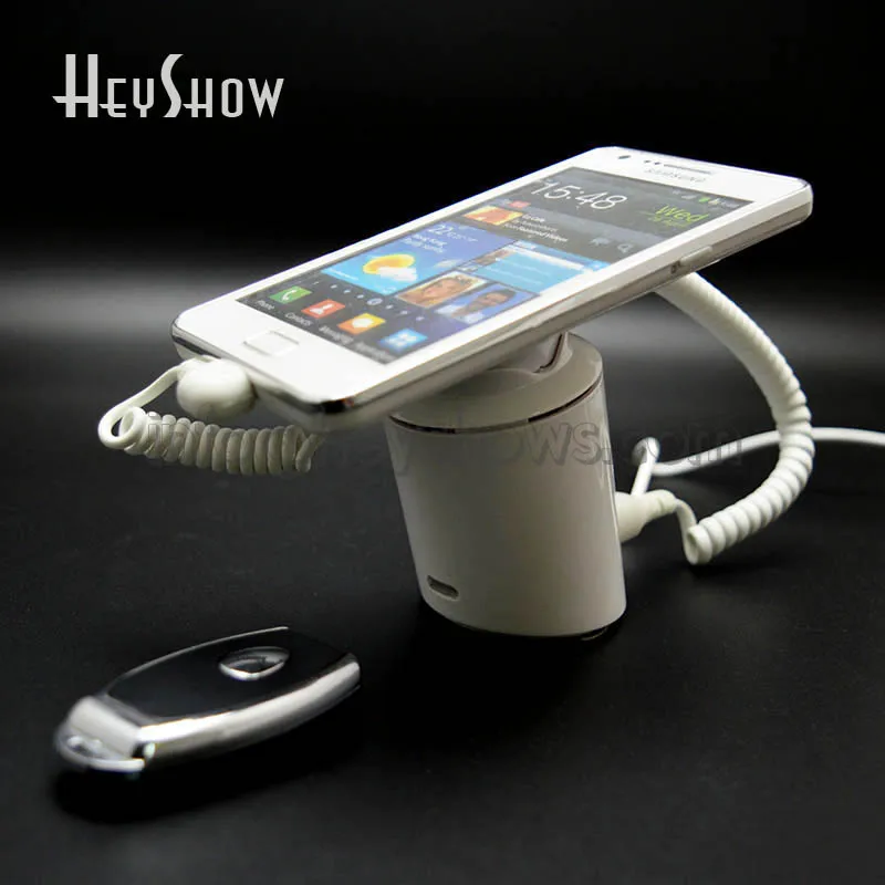 

5pcs/lot Chargable Mobile Smartphone Security Anti Theft Display Stand Cellphone Burglar Alarm System Holder For Retail Shop