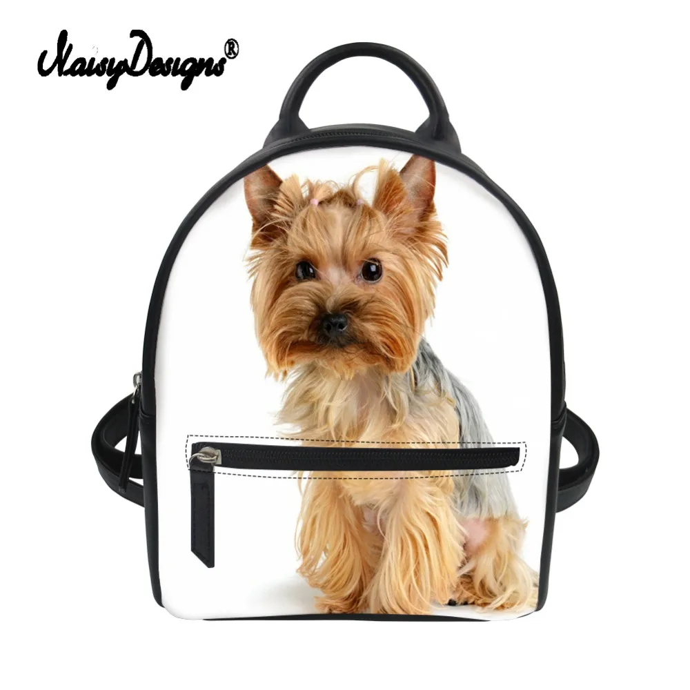 Модный женский рюкзак Kawaii York Shike Terrier мягкий Многофункциональный Маленький ранец